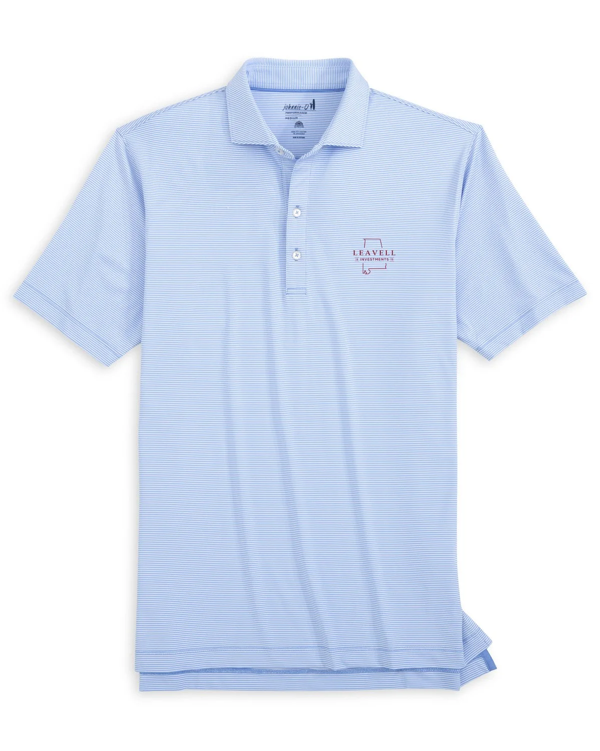 Leavell - JO Lyndon Stripe Polo - Light Blue.jpg