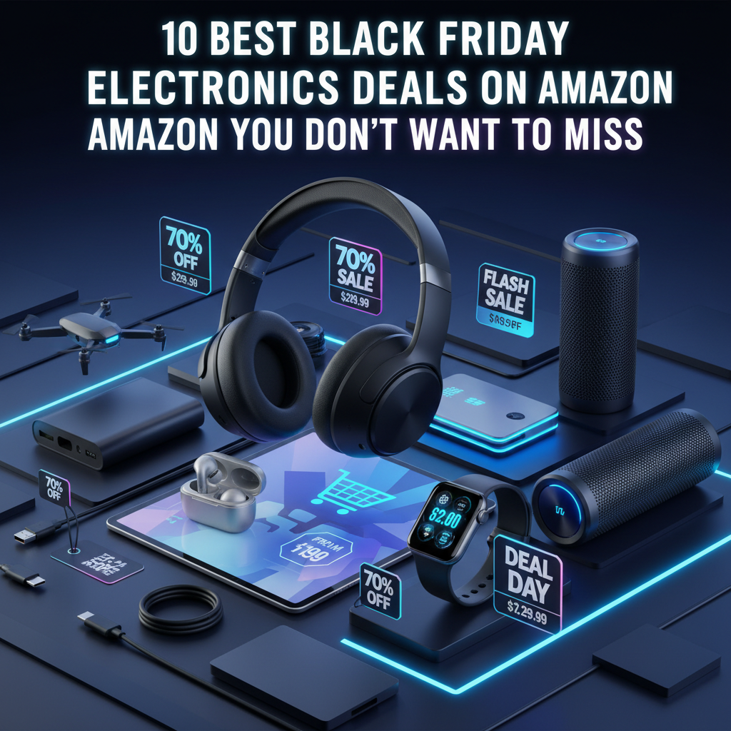 10 Best Black Friday Electronics Deals on Amazon 