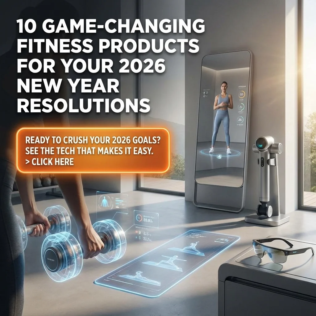 10 Game-Changing Fitness Products for Your 2026 New Year Resolutions