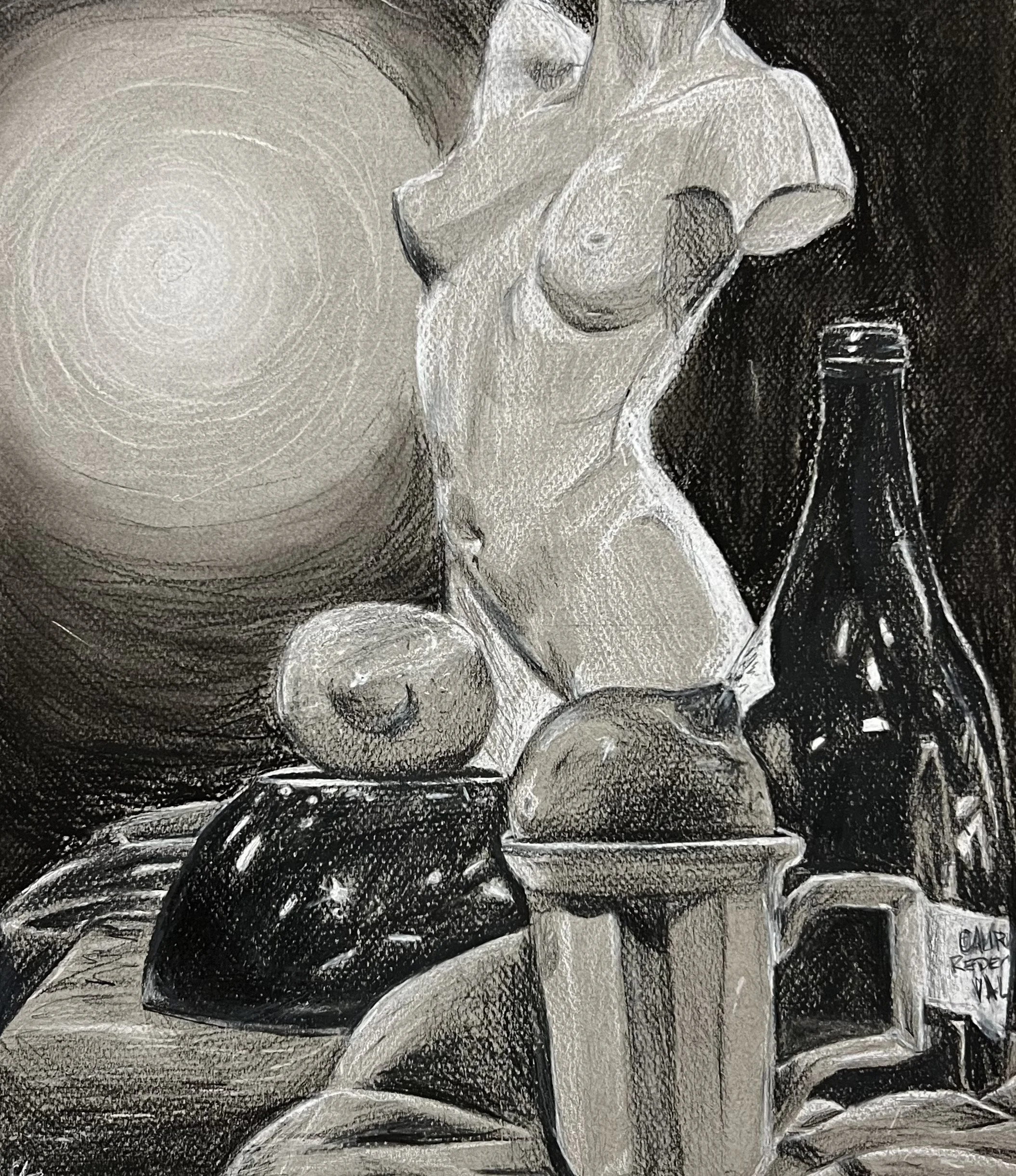 Still Life, coloured pencil, 2024