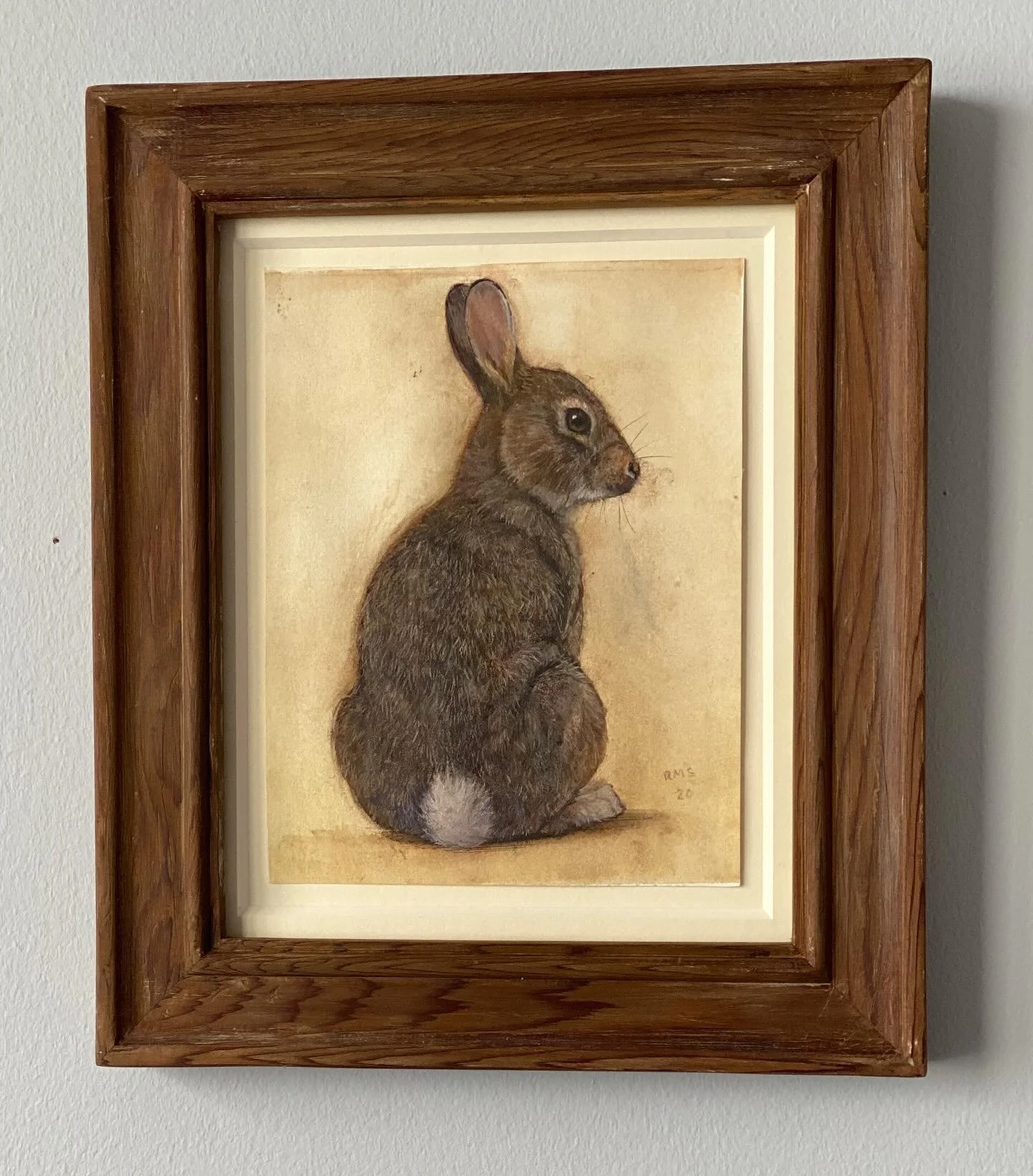 🐇🌸 Rabbit, rabbit! Spring has sprung with Rafael Soares&rsquo; enchanting watercolor on paper for young collectors. Let their imaginations bloom as they welcome the season with this delightful piece! 🌼✨ #SpringArt #YoungCollectors #ArtfulBeginning