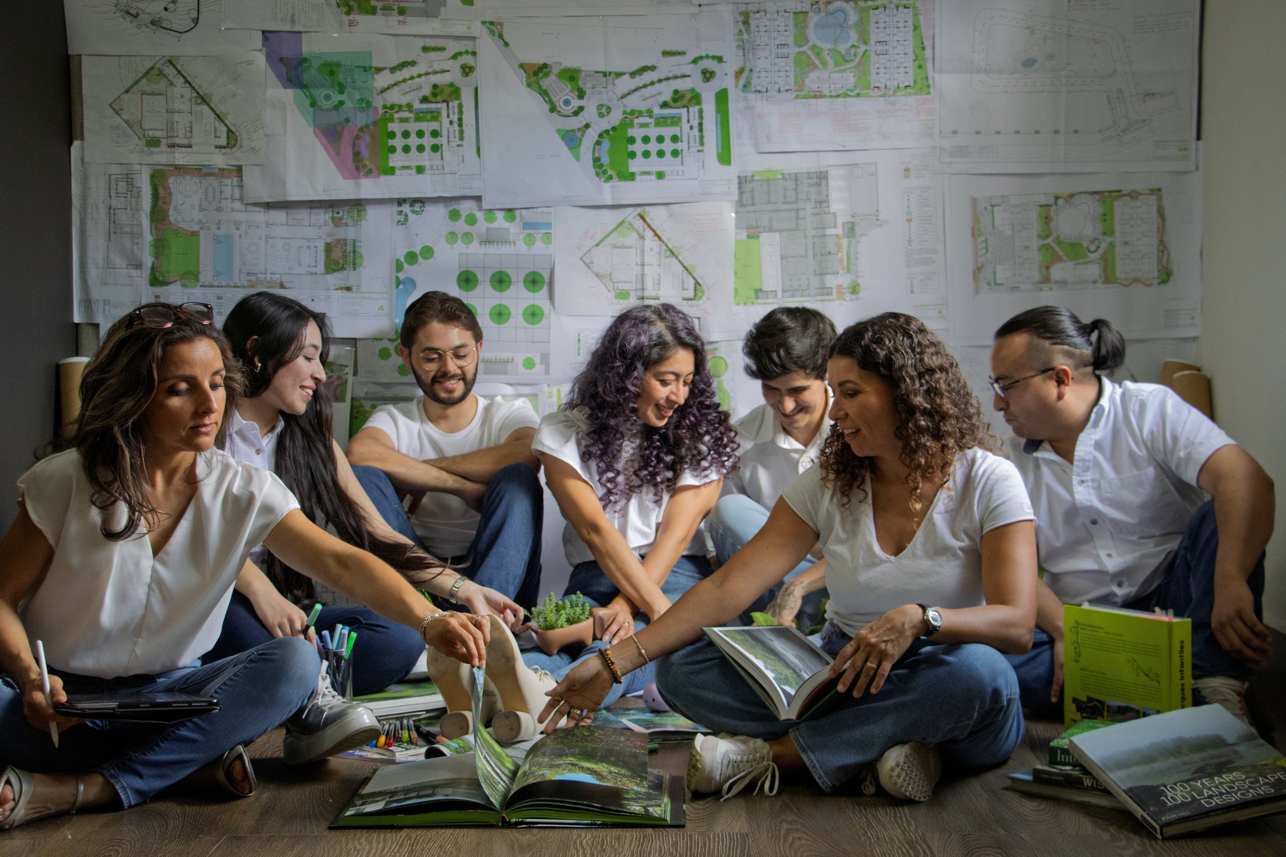 El equipo de diseño de LBerlanga Landscape