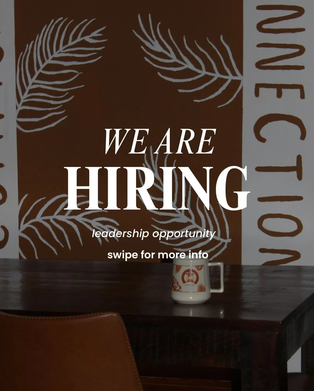 come into the shop to apply!!