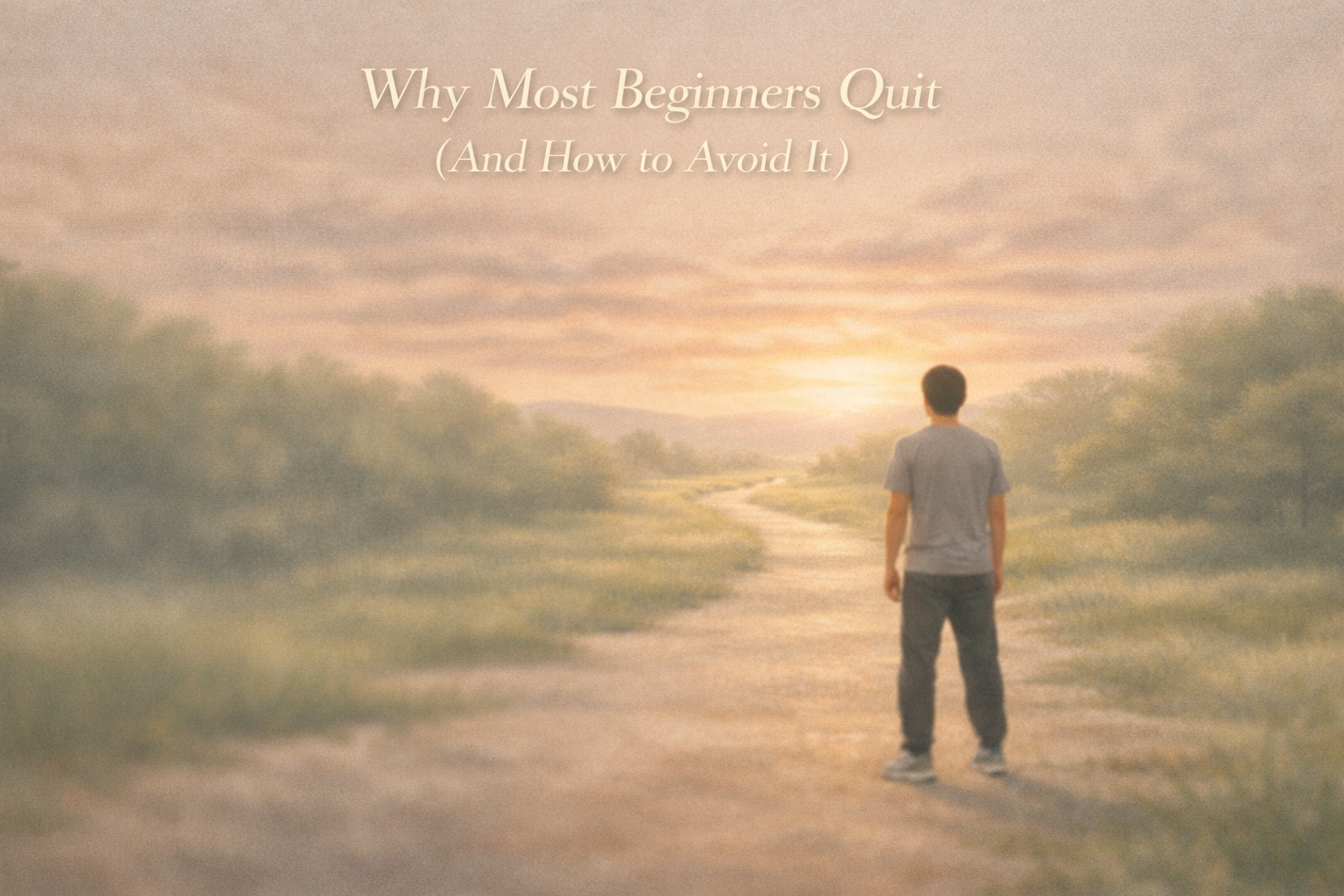 Why Most Beginners Quit (And How to Avoid It)
