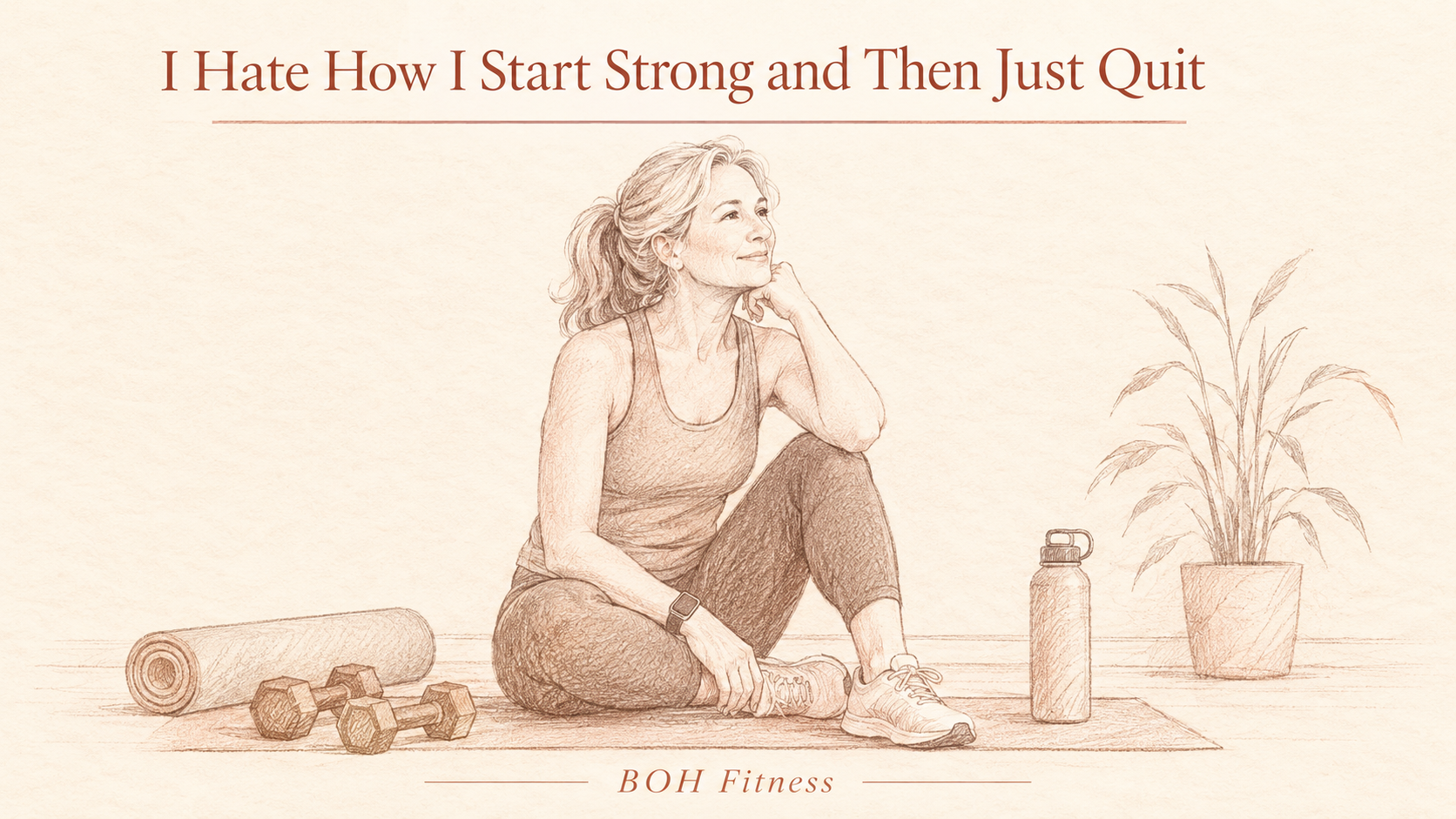 I Hate How I Start Strong and Then Just Quit