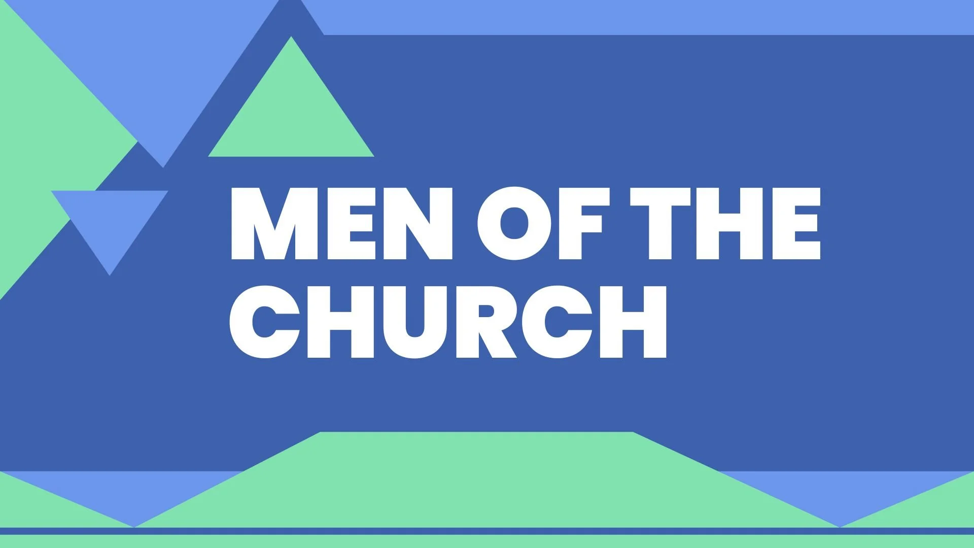 Men of the Church Meeting