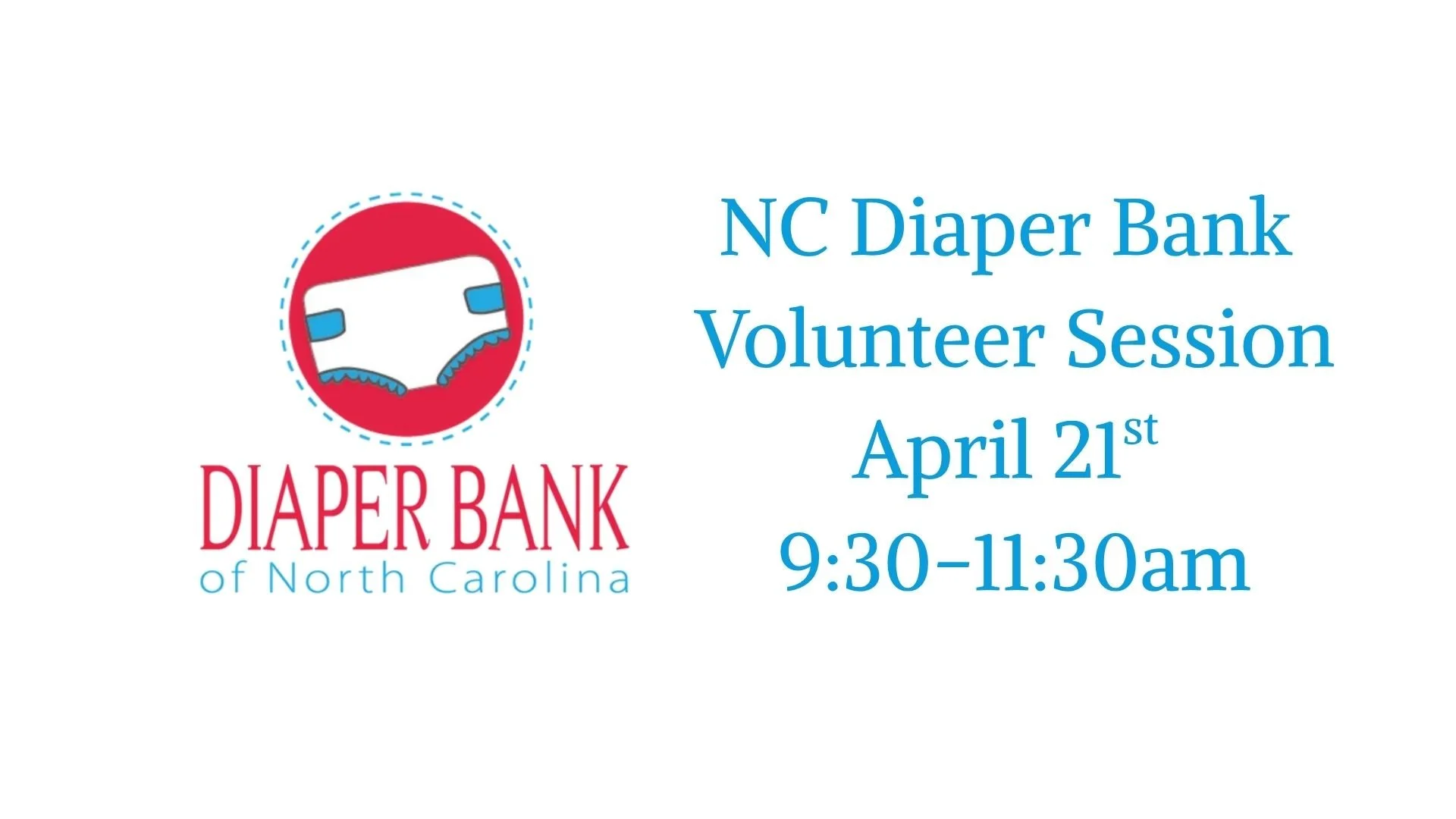 Diaper Bank Volunteer Session