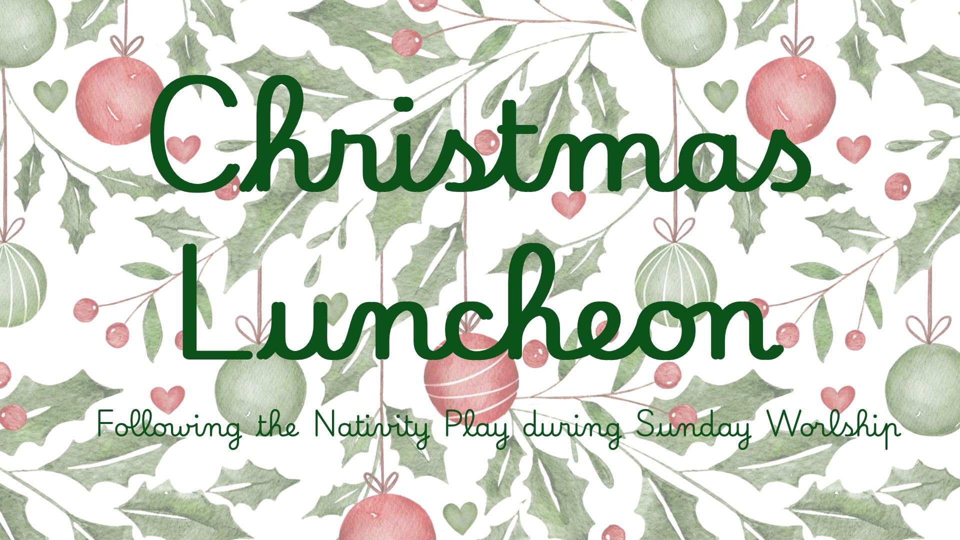Christmas Luncheon