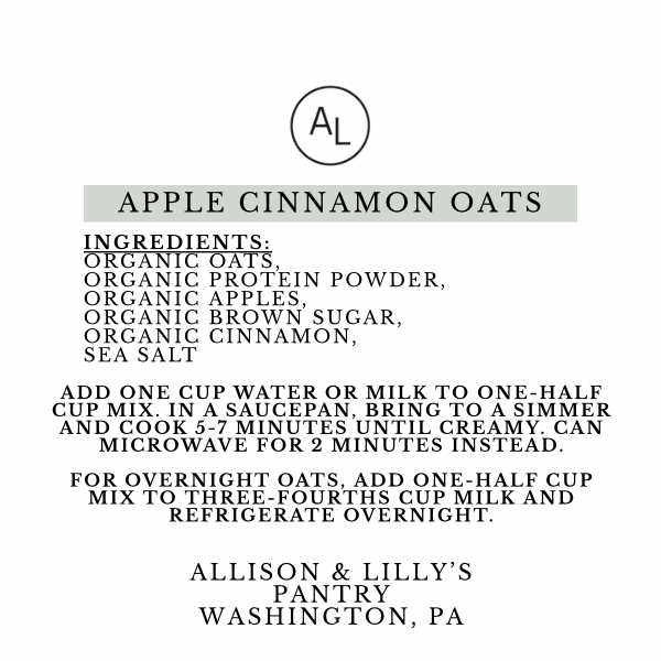 Apple cinnamon oatmeal 32 oz - 2.png