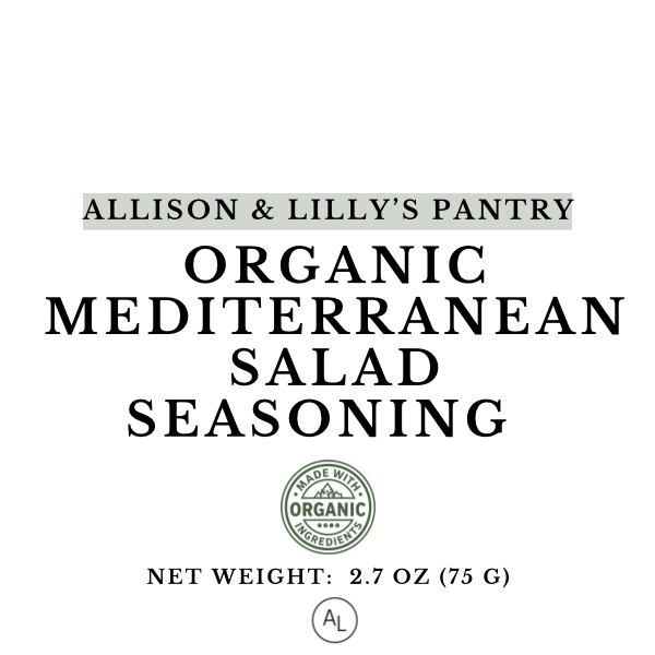 Organic Mediterranean Salad Seasoning