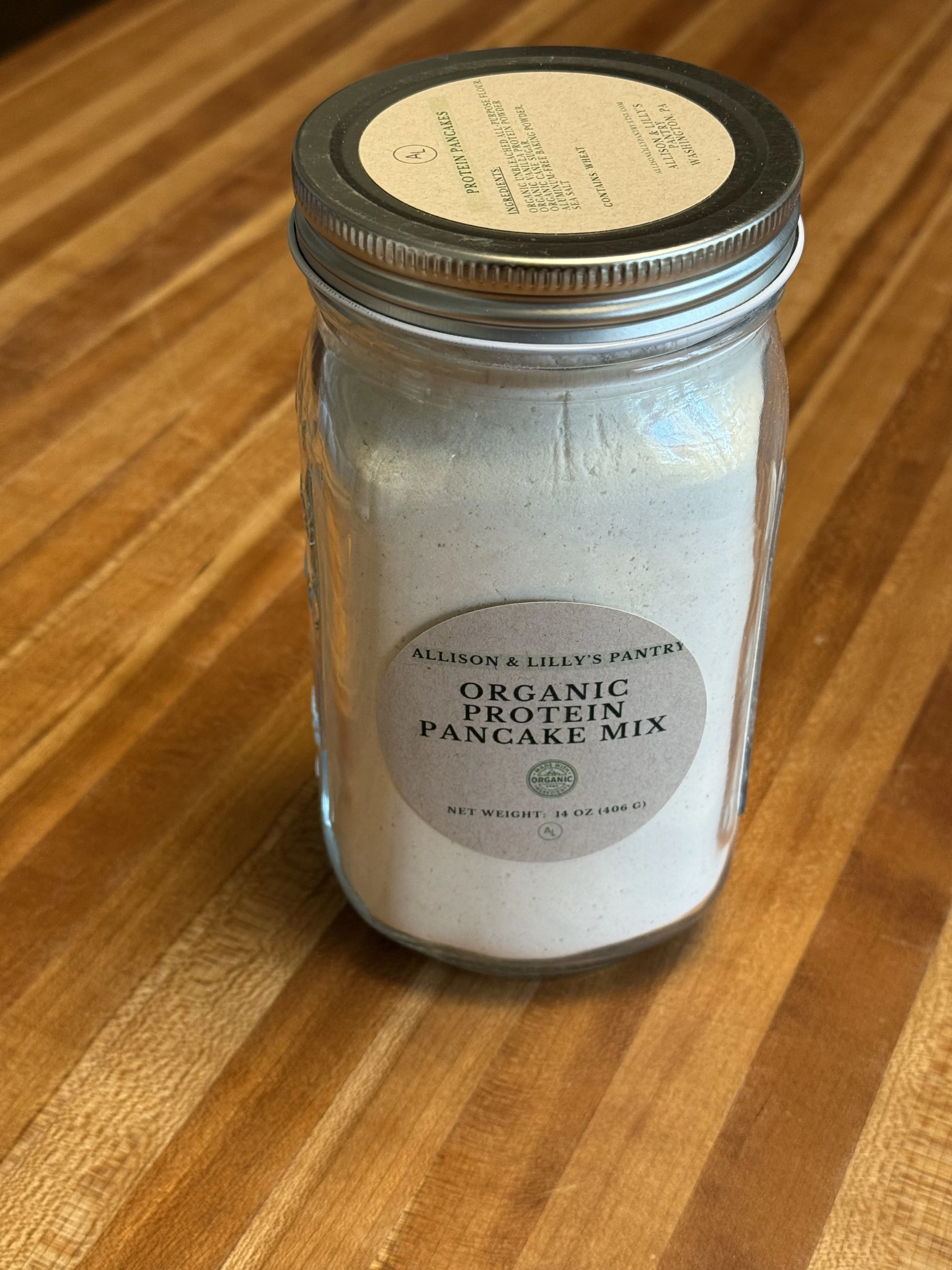 Organic Protein Pancake Mix