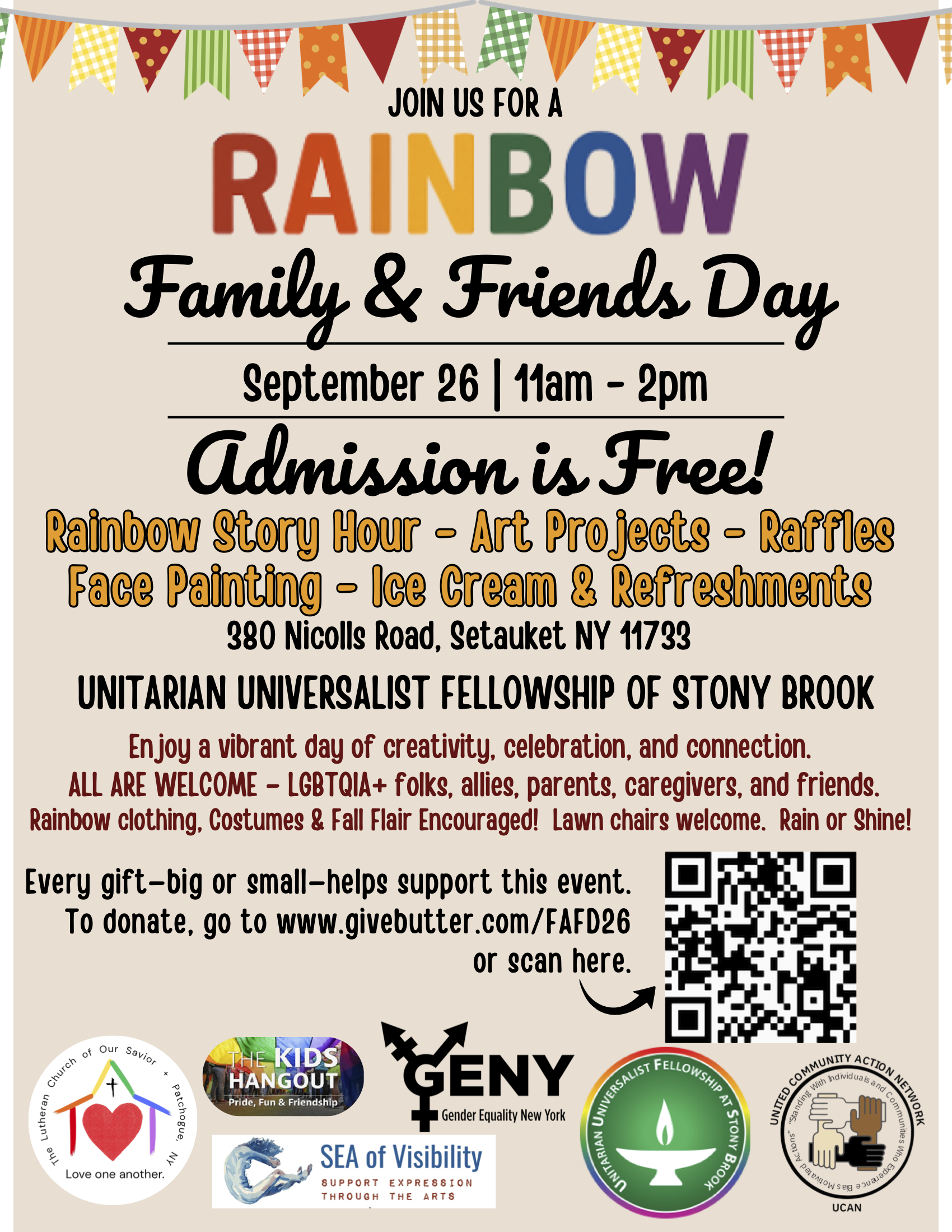 Rainbow Family & Friends Day
