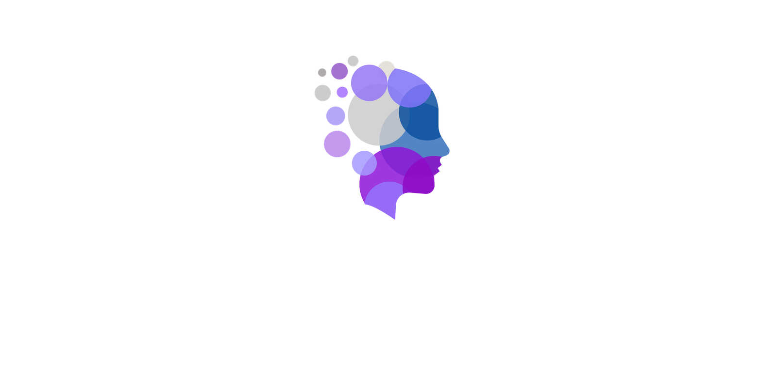 Digital graphic of a molecular structure with purple and blue spheres connected by lines, and the words 'Artificial Intelligence' and 'Data Science' in stylized font.