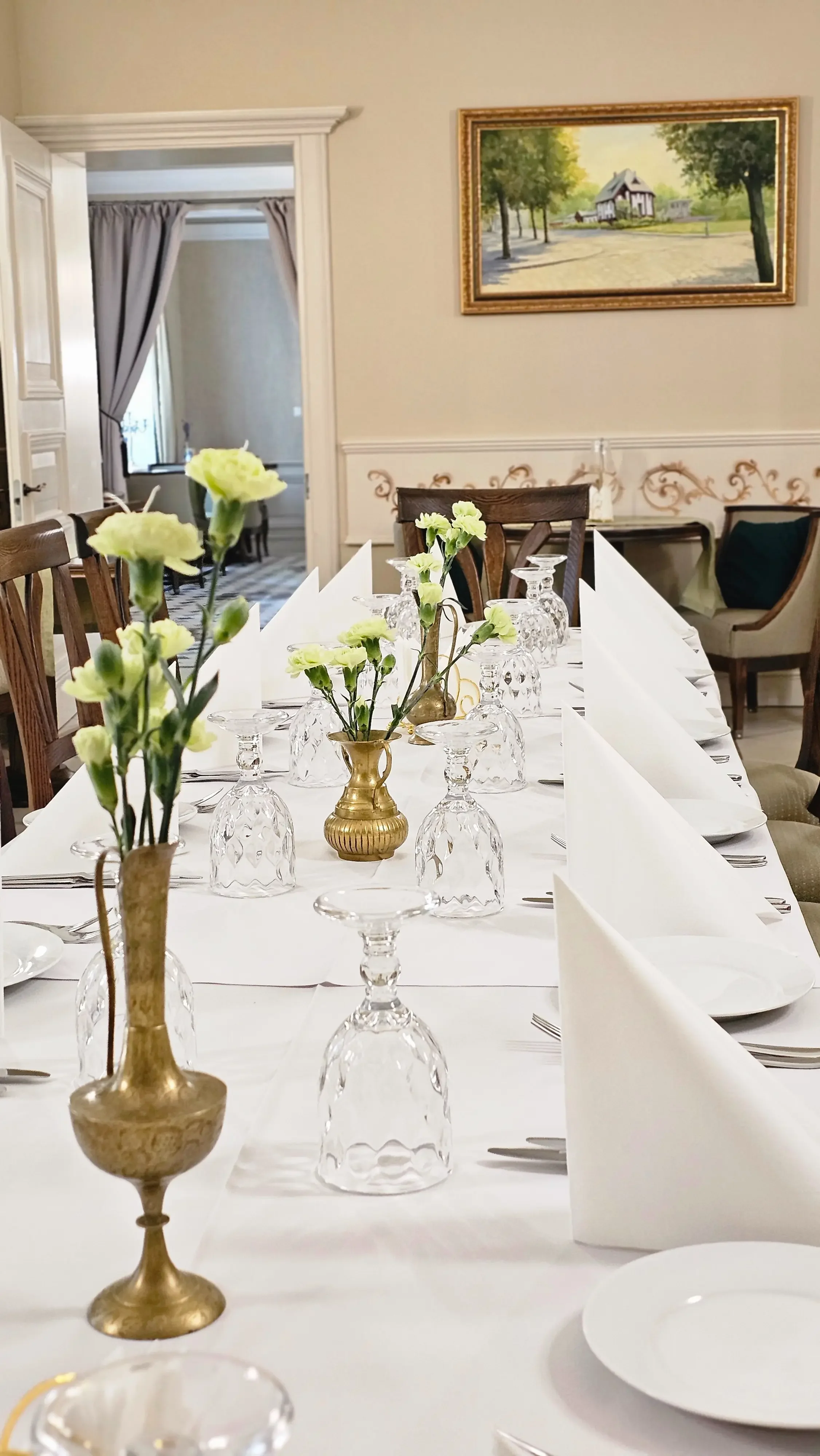 XIX devynioliktas amzius restoranas Klaipeda sventes papuosimas banketas