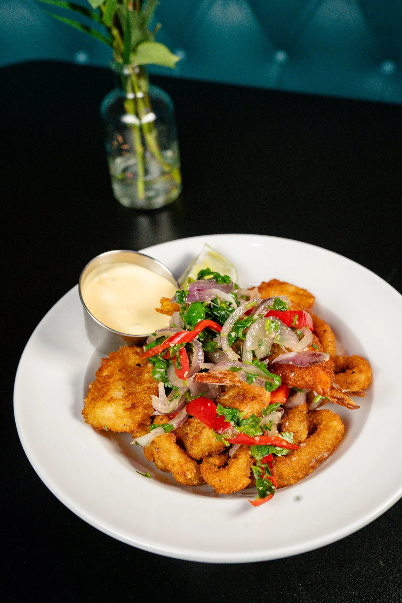 Fried Coconut Shrimp & Calamari 