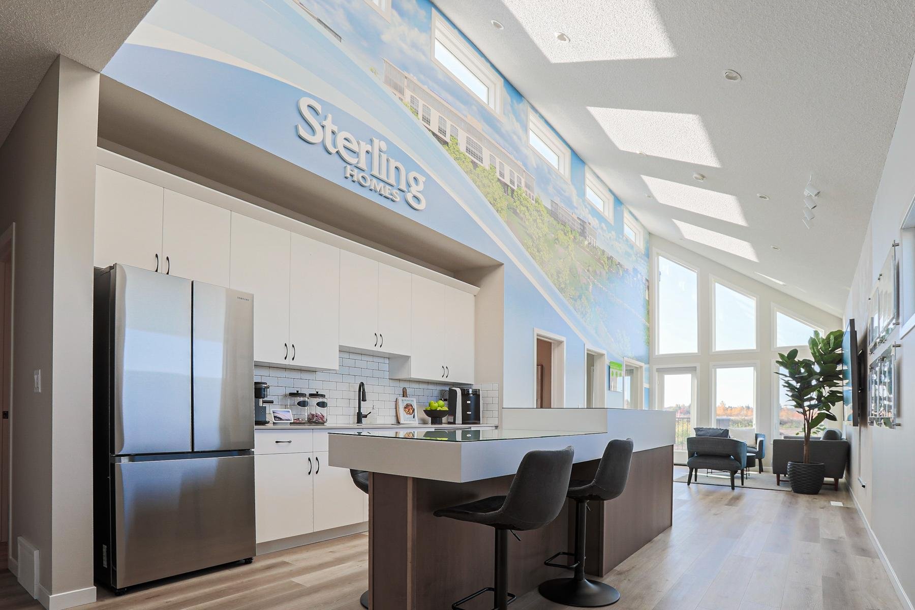 	
Interior of a showhome in Le Rêve in Beaumont, AB