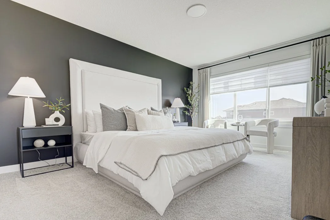 Interior of a Le Rêve residential showhome in Beaumont, AB