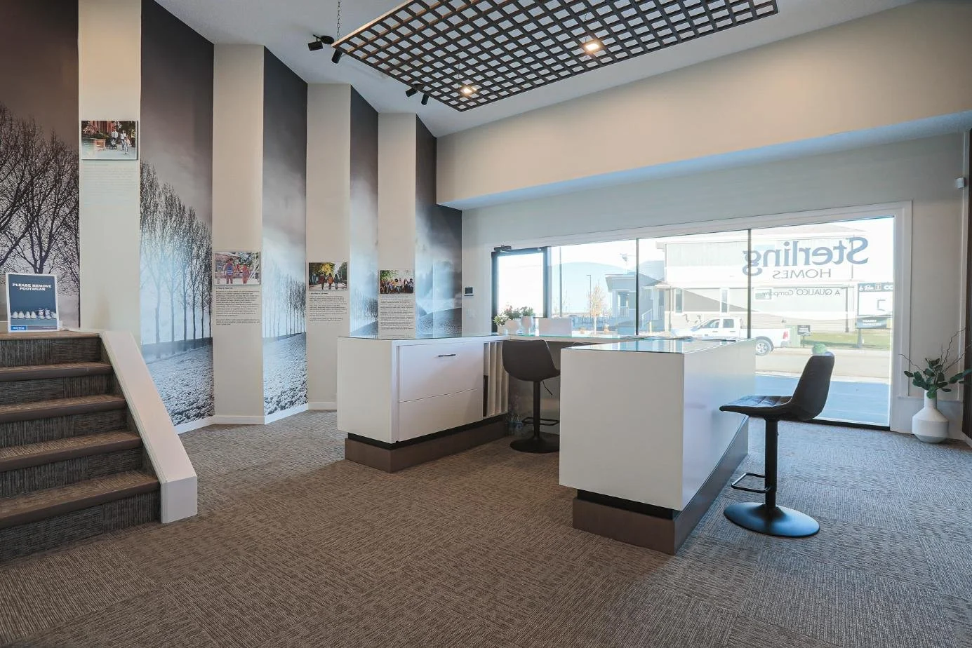 	
Interior of a showhome in Le Rêve in Beaumont, AB