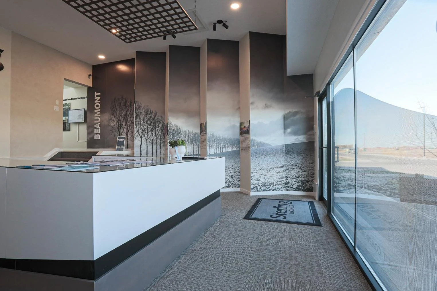 Interior of a showhome in Le Rêve in Beaumont, AB