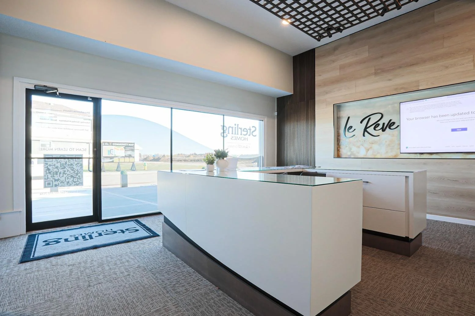 	
Interior of a showhome in Le Rêve in Beaumont, AB