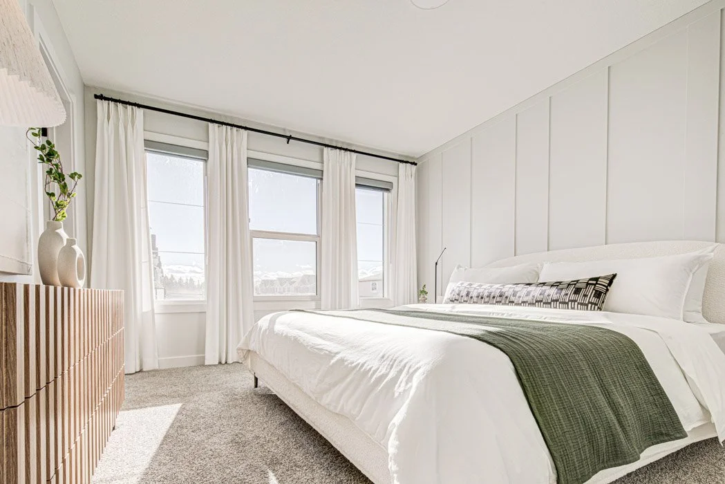 Interior of a Le Rêve residential showhome in Beaumont, AB