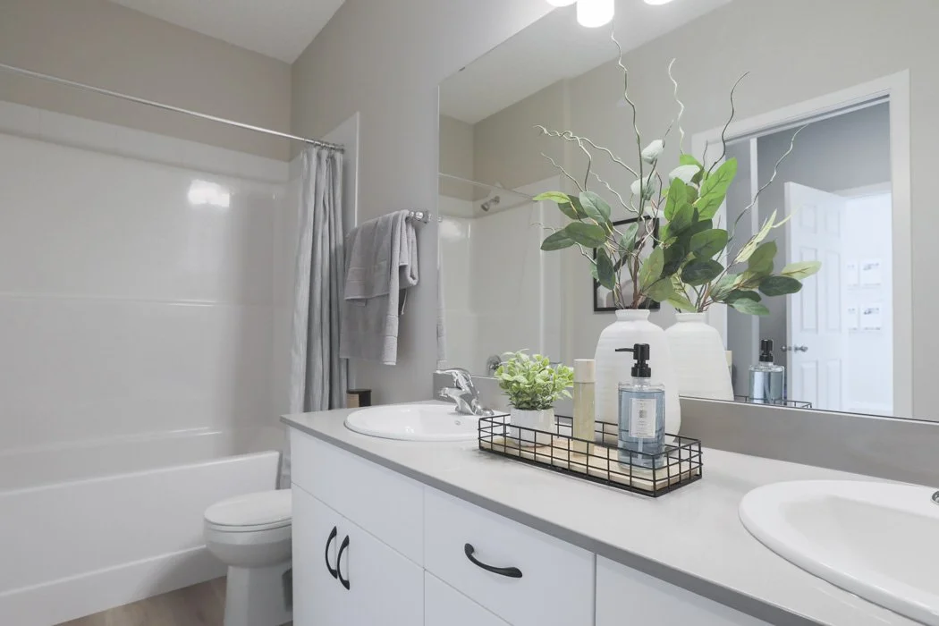 	
Interior of a showhome in Le Rêve in Beaumont, AB