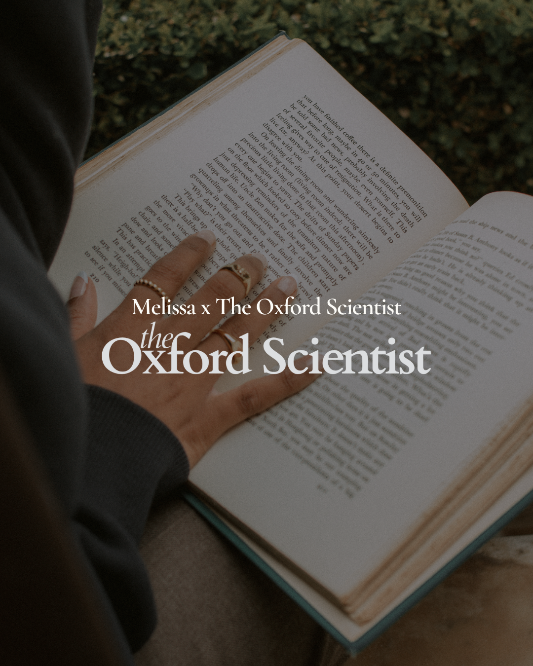 Melissa x The Oxford Scientist