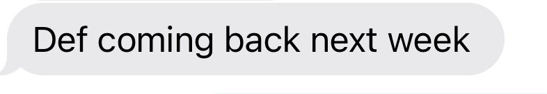 Client text. message showing excitement to book their next appointment for fat loss with Jes Got Me Right