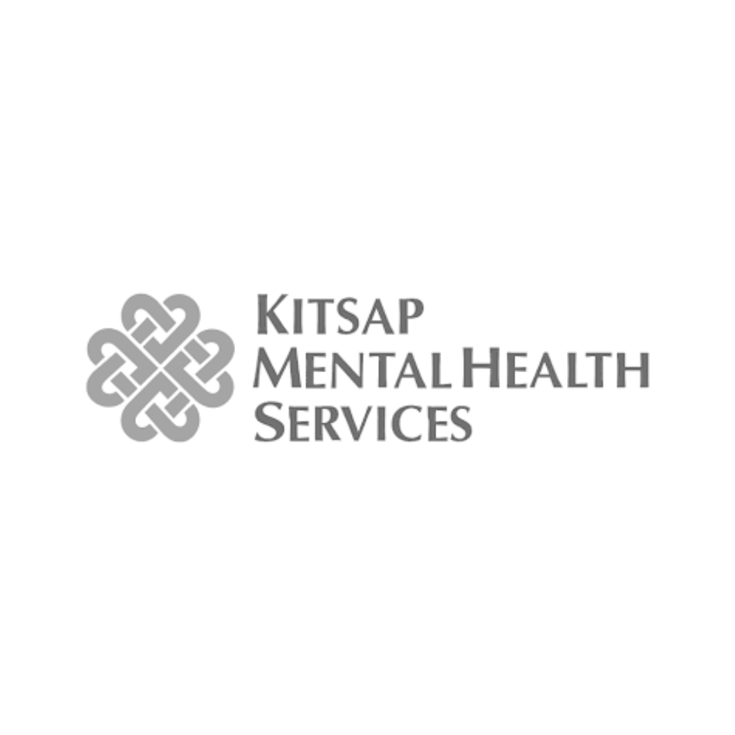 Kitsap Mental Health Services logo with cross design