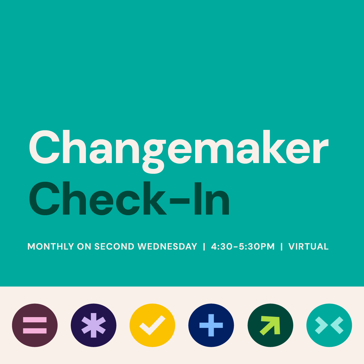 Changemaker Check-In September 2026