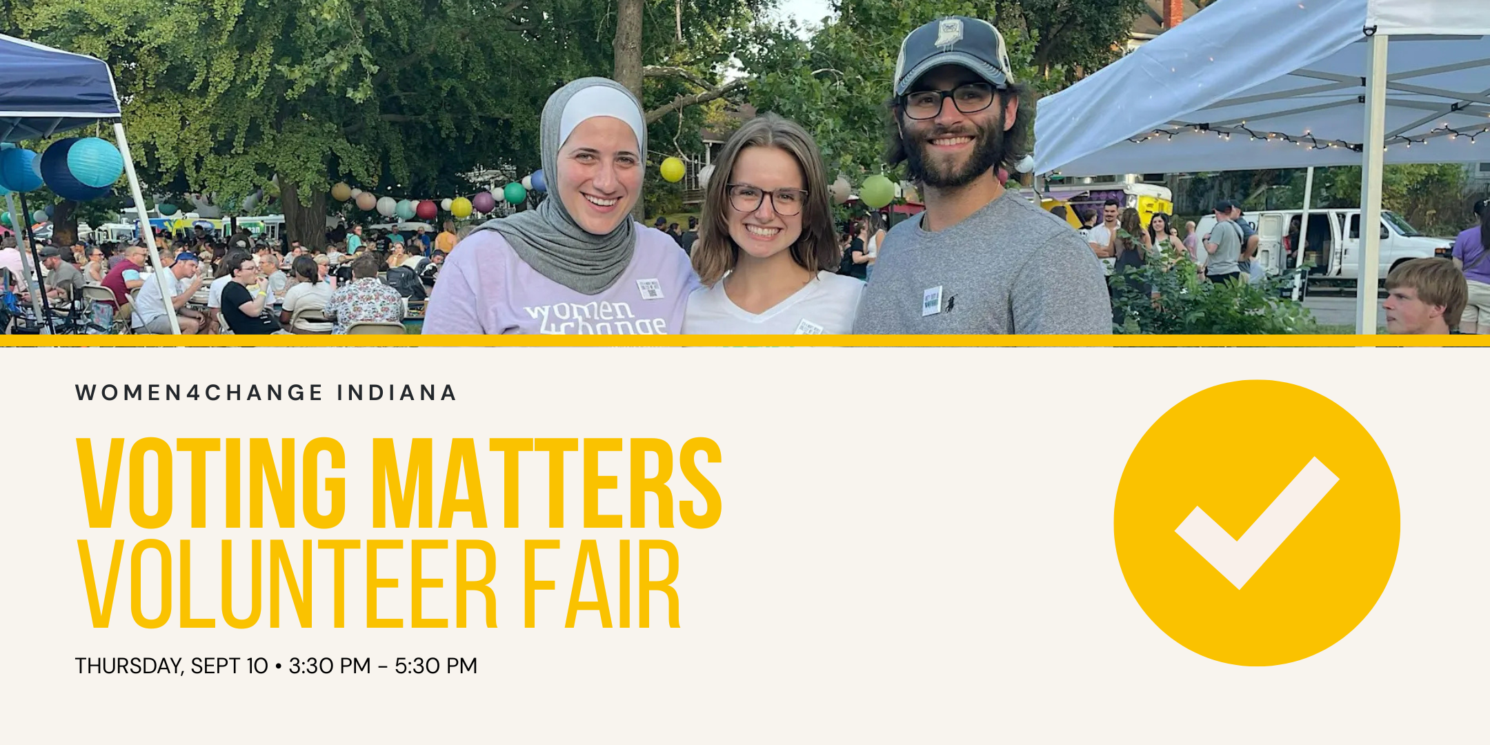 W4C Voting Matters Volunteer Fair