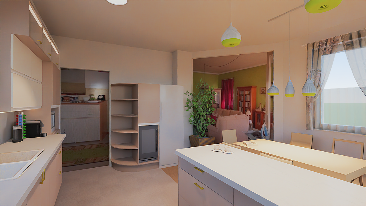 Veszprém-Gyulafirátót- családi ház konyha