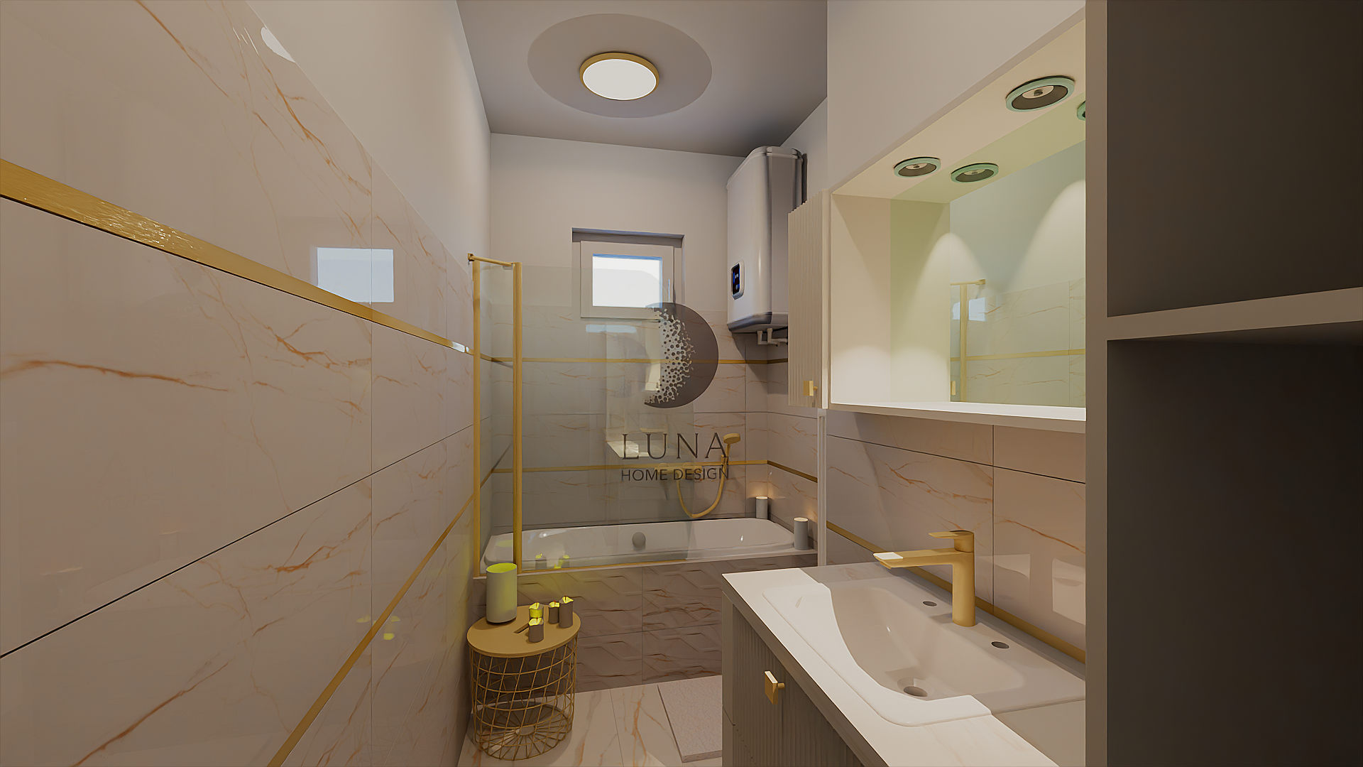 Veszprém - lakás fürdőszoba