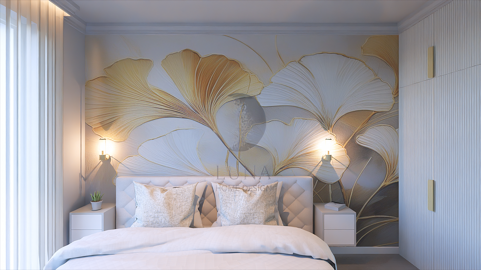 Győrújbarát- családi ház hálószoba