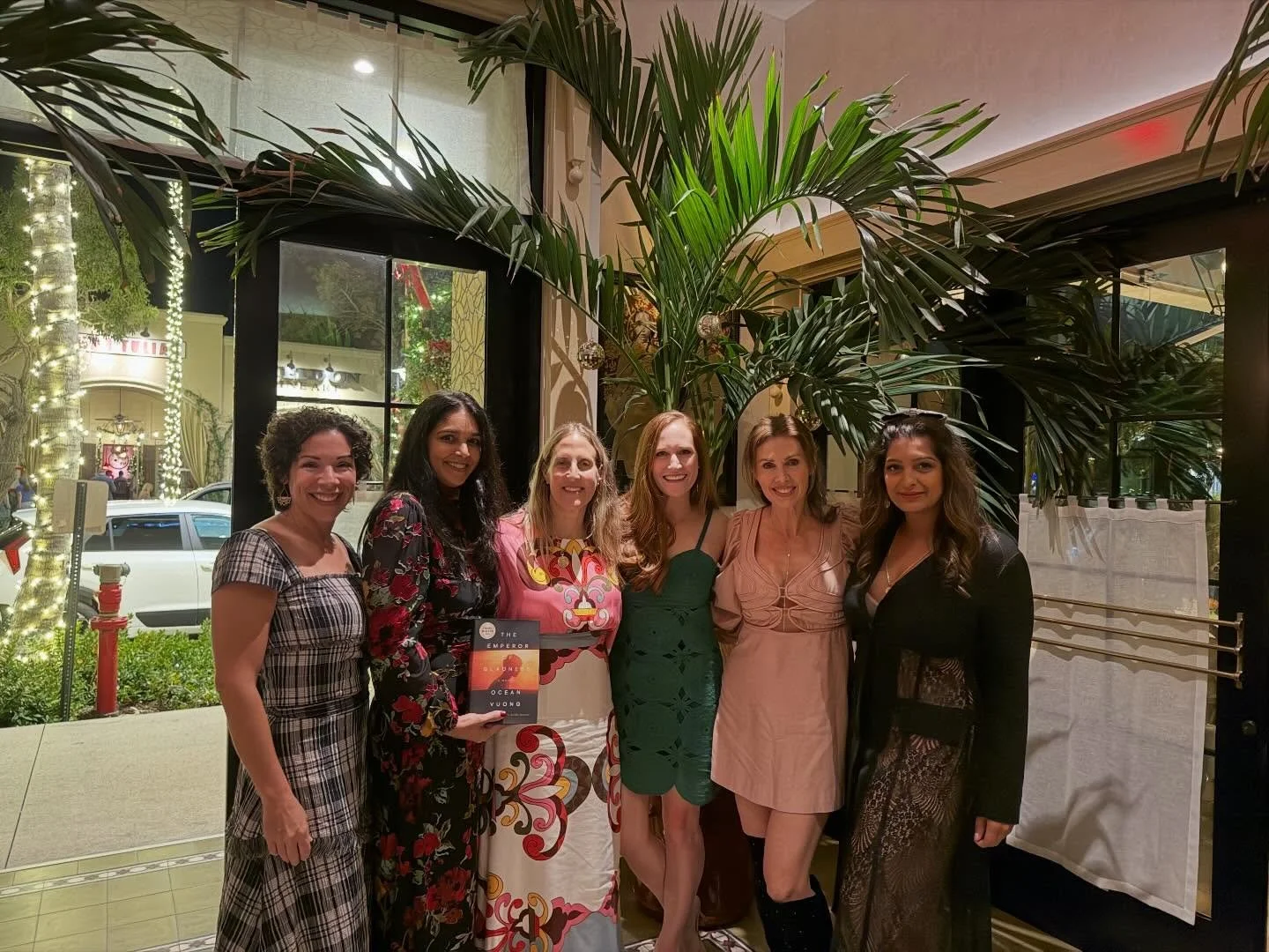 We had so much fun not discussing the book we didn&rsquo;t read 🤓 instead, we ate, laughed and exchanged gifts! Favorite things and white elephant 🎁🕎🎄