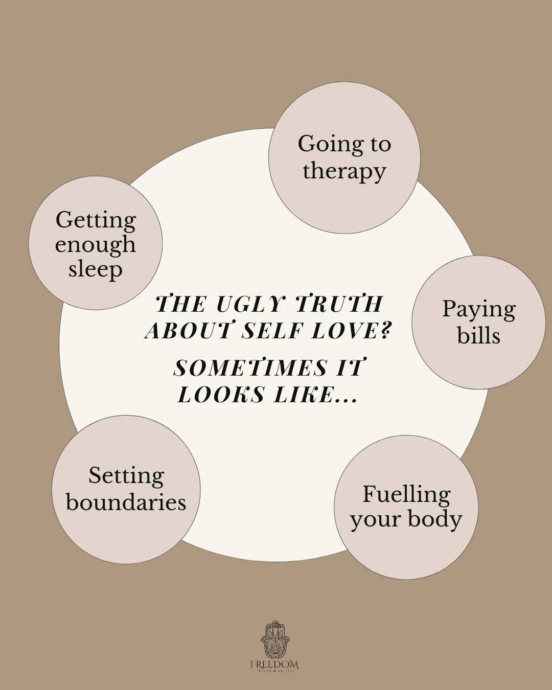 To anyone who is in the thick of their self-love journey&hellip;

I see you. This journey can be tough, but you are never alone.

I know that sometimes the hardest part of the journey is showing up for yourself in the small ways, like paying bills or