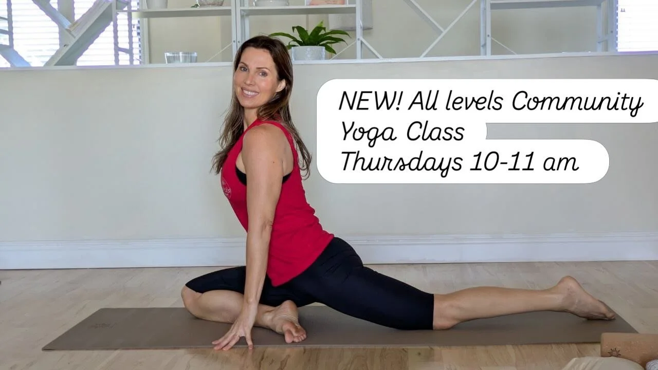 Community Class starting tomorrow! Yoga for Mental Health is a donation class to support community members who want to feel better through gentle yoga practices, breathwork and yoga nidra (deep conscious sleep.) 
Please send yourself or someone else 