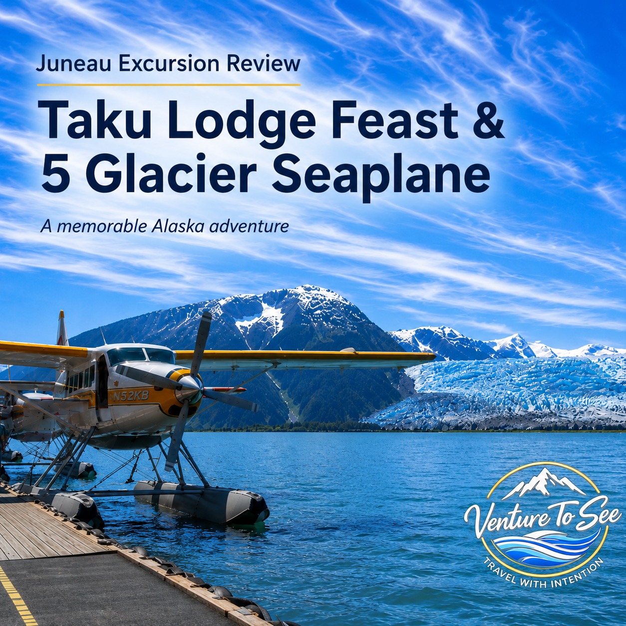 Escaping the Crowds in Juneau: The Taku Lodge Feast &amp; 5 Glacier Seaplane Discovery
