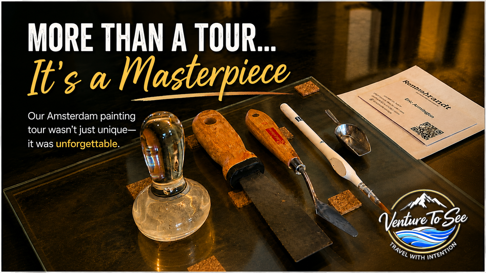 Making Paint Like Rembrandt: A Different Kind of Amsterdam Experience