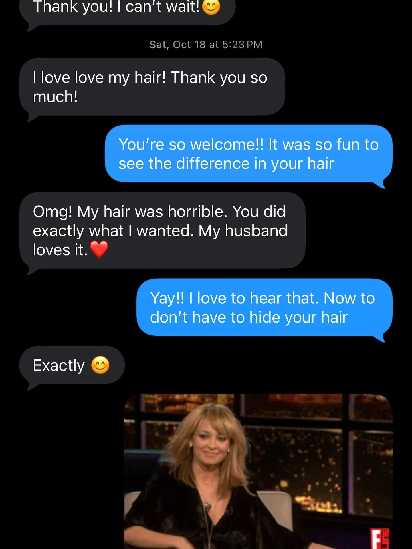 When you check on your client and she ❤️ her hair!👸🏾👸🏾👸🏾 

#nkyhair #nkyhairstylist #crescentspringsky #florencekyhair #unionkyhairstylist #redkencertifiedcolorist #redkencertifieddesignstylist #cincinnatihairstyles