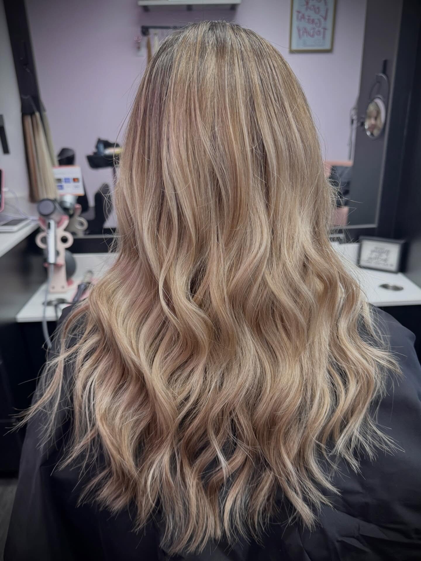 Toasted Vanilla Blonde just became your new personality. 🍦🤍

ice cream toned perfection - this is Toasted Vanilla Blonde and she&rsquo;s everything. The kind of color that looks expensive, grows out gracefully, and has everyone asking what you&rsqu
