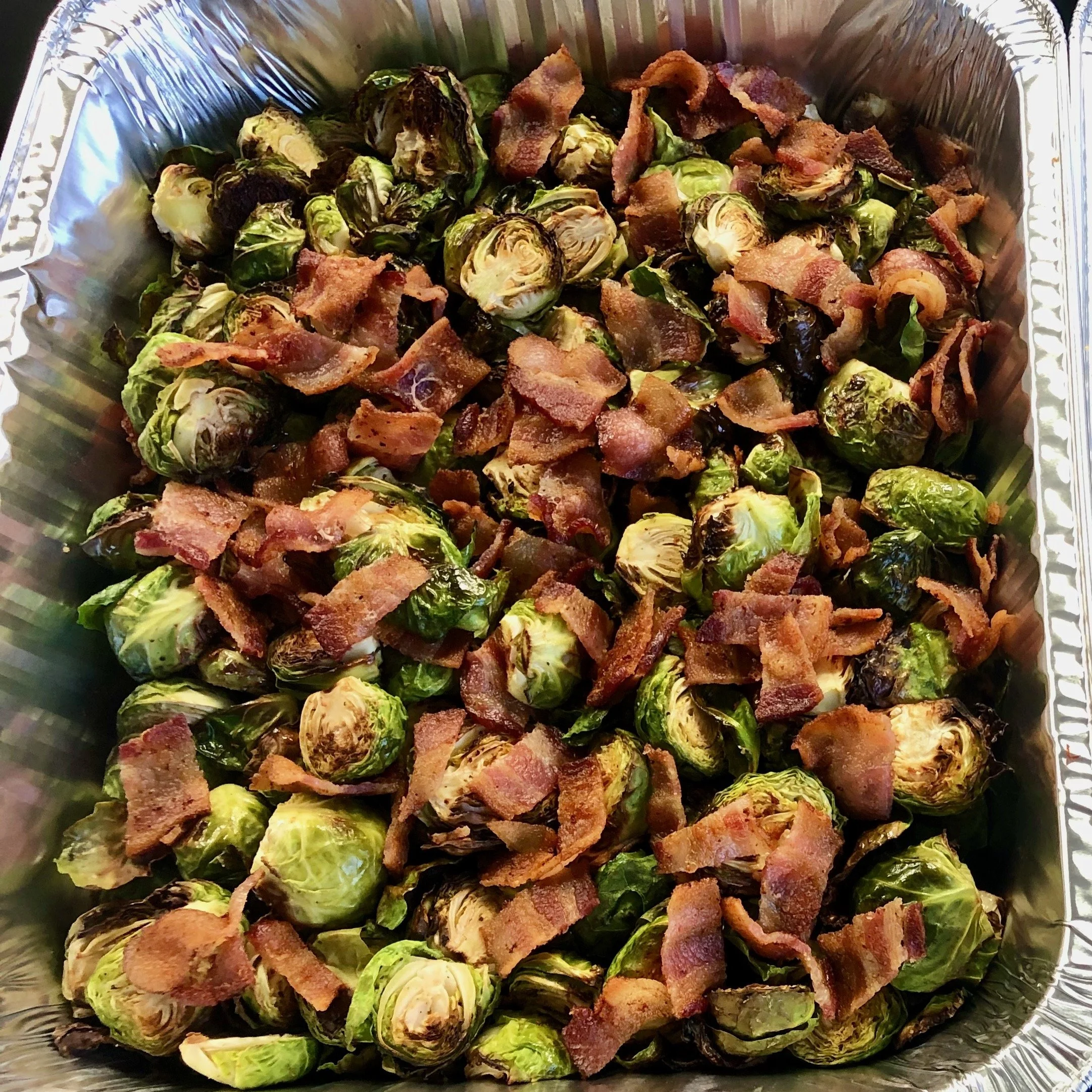 Brussel Sprouts and Bacon Half Pan