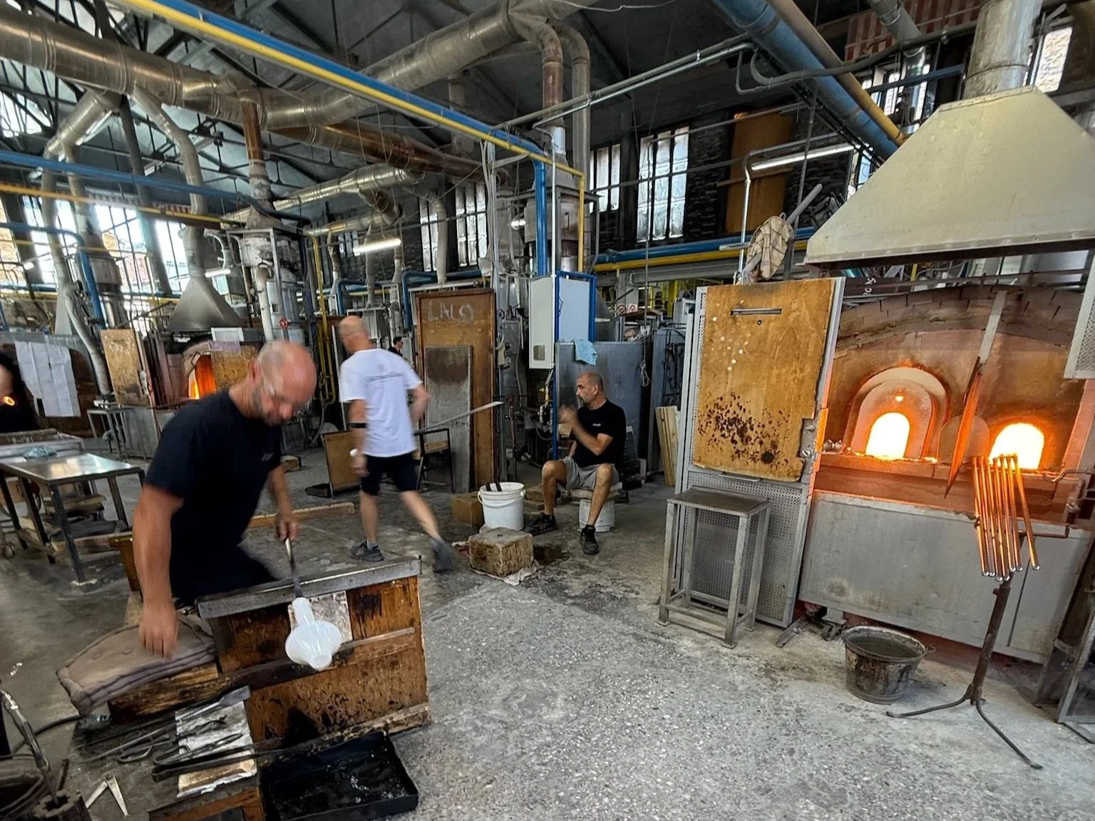The glassblowers of Barovier &amp; Toso
