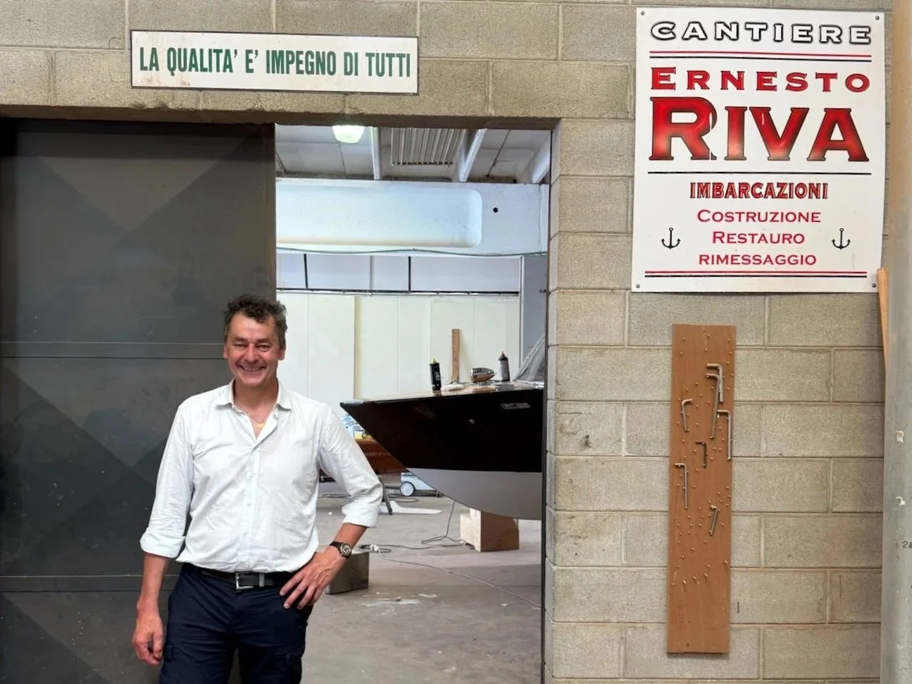 A visit with Daniele Riva on Lake Como