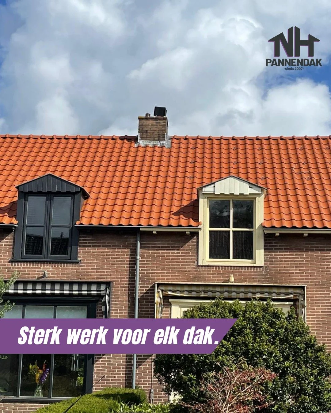 Wij werken met een klein van vakmensen die hun werk serieus nemen. De sfeer is goed, het tempo is hoog en het resultaat is altijd van het hoogste niveau. Sinds 2007 maken, renoveren en repareren we pannendaken waar mensen op kunnen vertrouwen. Bij NH