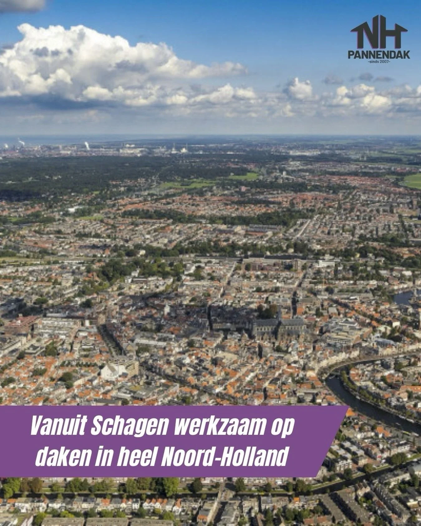 Schagen onze basis, Noord-Holland ons werkgebied. We kennen de huizen in de regio en werken met vaste partners die hier ook goed thuis zijn. Zo houden we de lijnen kort, de keuzes kloppend, en natuurlijk: de daken optimaal.

#schagen #noordholland #d