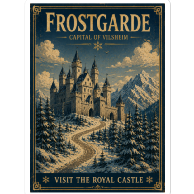 Frostgarde - Travel Series Sticker