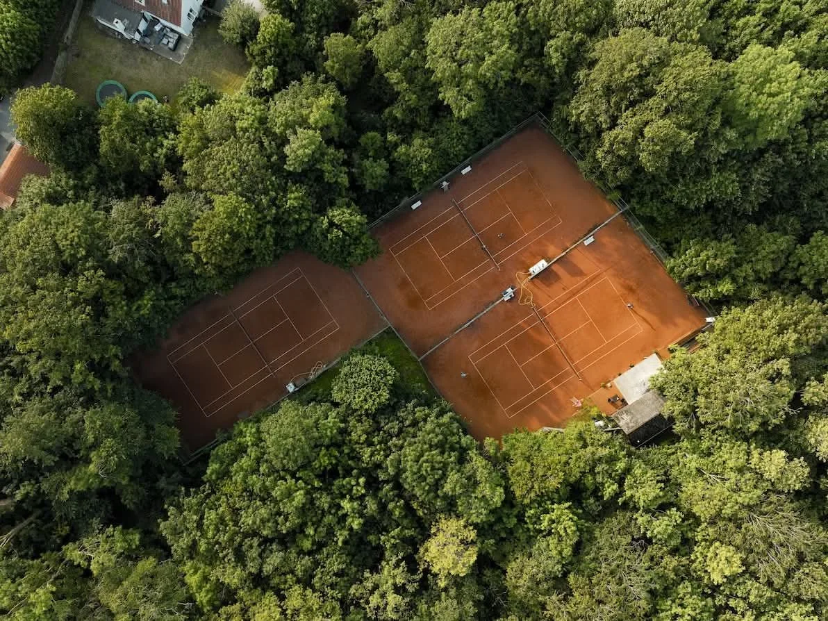 Svaneke tennisklub. Fotokredit: Astrid Maria Rasmussen