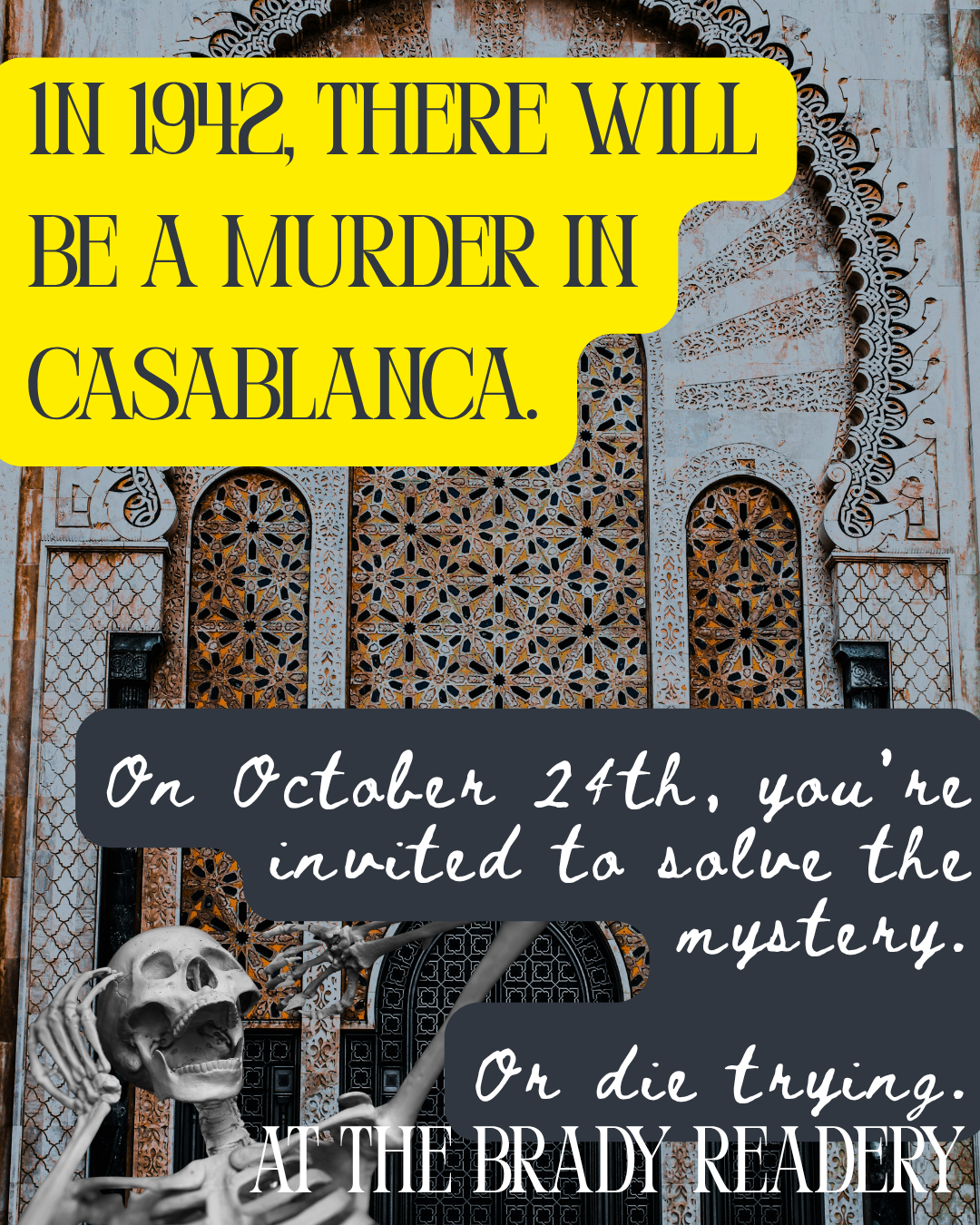 Murder Mystery at The Readery