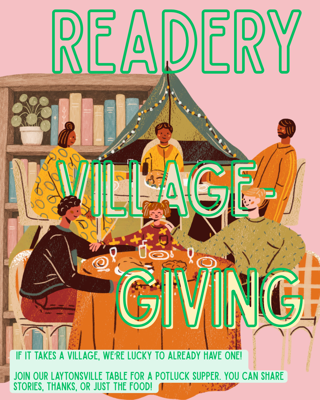 Village-Giving Potluck Supper